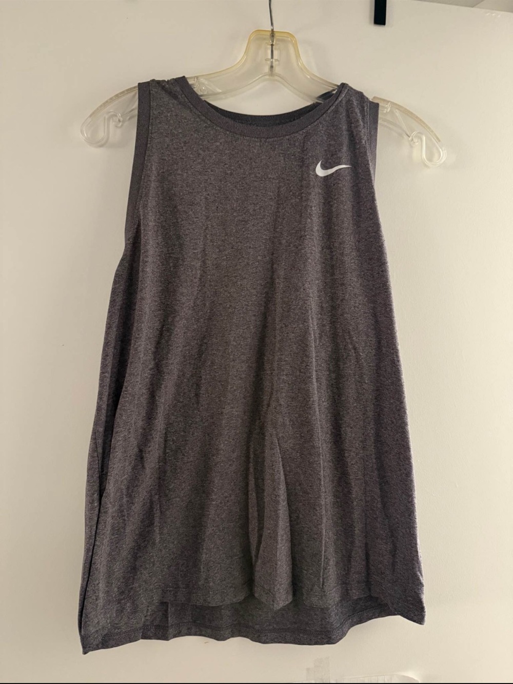 Nike Women's Purple Sleeveless Dri Fit Tank